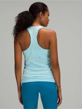 lululemon athletica Light Aqua Racerback Training Tank